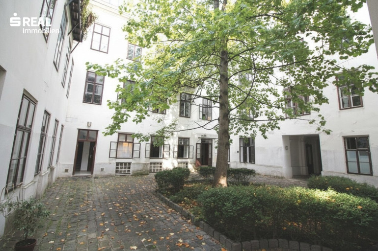 Büro / Praxis - 1080, Wien - Bürofläche im Altbau, Hofruhelage ebenerdig ca. 102 m²