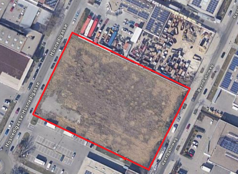 Grundstück - 1220, Wien - Großzügiges, unbebautes Grundstück in 1220 Wien - zu mieten