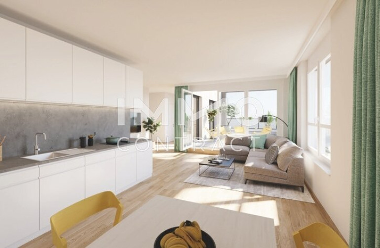 Wohnung - 1220, Wien - ANLAGEWOHNUNG - Sonnige 2 Zimmerwohnung mit 26 m² Terrasse und Weitblick