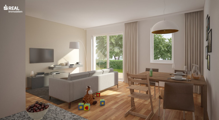 Wohnung - 1110, Wien - PREISAKTION - JETZT SPAREN! - Simmering. Nur du. Leben im Rosengarten.