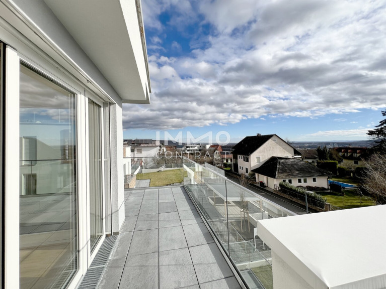 Wohnung - 3500, Krems an der Donau - KREMSER WOHNDOMIZIL3Zi- 100qm -Penthouse -Eigentum, Lift, Tiefgarage, in beliebter Grünruhelage