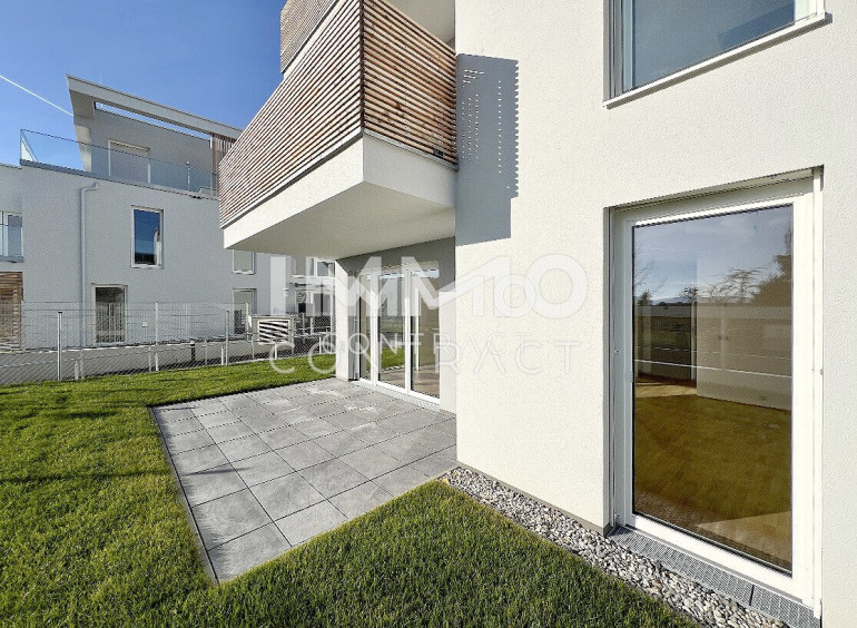 Wohnung - 3500, Krems an der Donau - KREMSER WOHNDOMIZIL39qm Garten-Apartment, O-Terrasse, Lift, Tiefgarage,in beliebter Grünruhelage