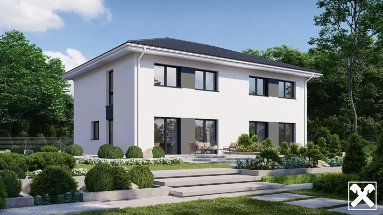 Haus - 6914, Hohenweiler - Leistbares Wohnen: Doppelhaushälfte zum Megapreis (Haus 2)