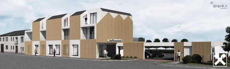 Wohnung - 2440, Gramatneusiedl - **Erstbezug **  3-Zimmer Eigentumswohnung mit Loggia!