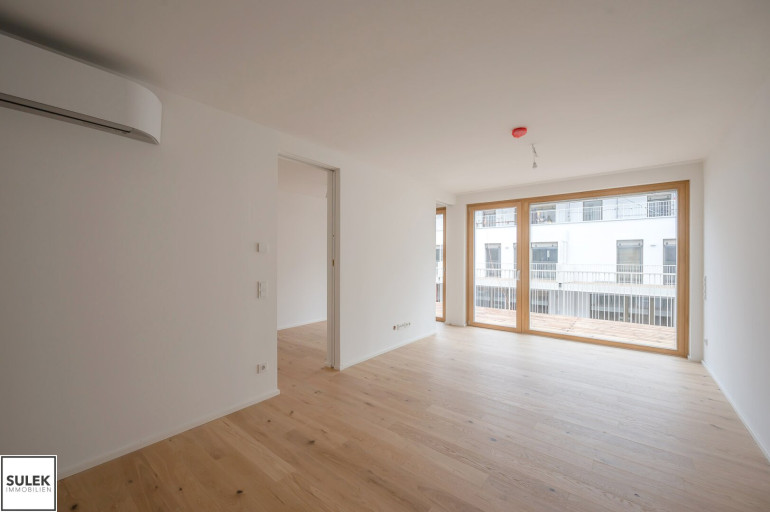 Wohnung - 1070, Wien - Klimatisierte, ruhige DG-Neubauwohnung mit Süd-Balkon in der Apollogasse 18 + Garagenplatz