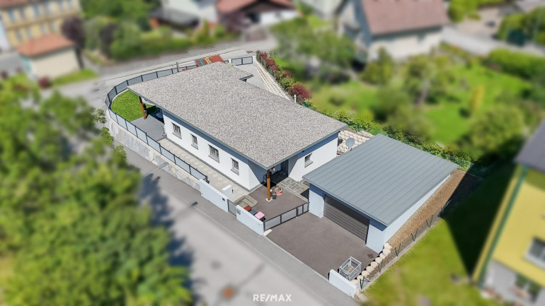 Haus - 3950, Gmünd - Preis angepasst – neuwertiger Neubau-Bungalow in Gmünd mit Pool