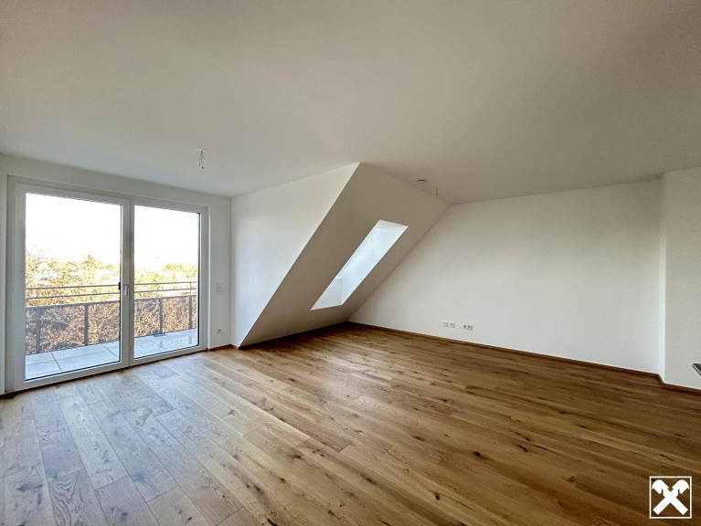 Wohnung - 1210, Wien - Penthouse-Feeling pur – 2 Zimmer, Terrasse mit Grünblick