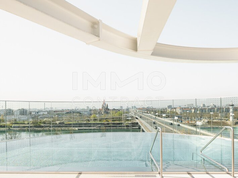 Wohnung - 1220, Wien - DANUBEFLATS: Premium Living - Edle 2-Zimmer-Wohnung in 40. Stock