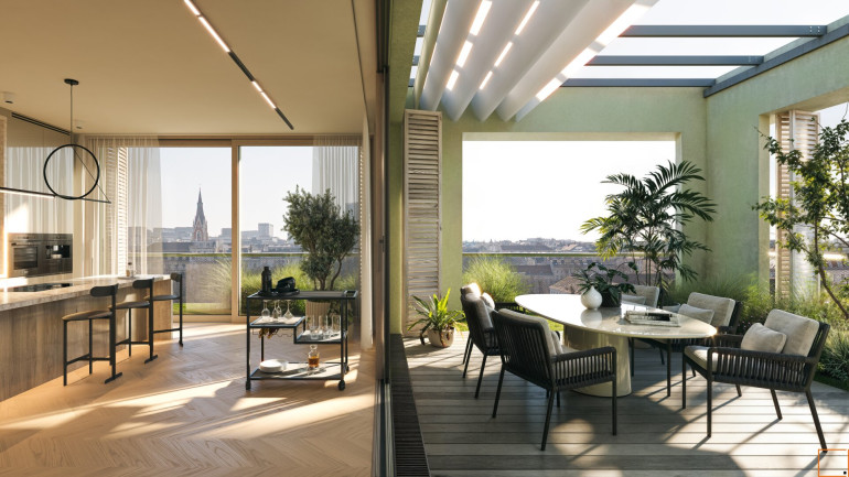 Wohnung - 1040, Wien - FUNKHAUS - 4-Zimmer Wohnung im nachhaltigen Holz-Hybrid Bauteil