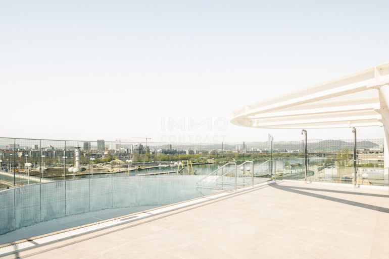 Wohnung - 1220, Wien - DANUBEFLATS: All In Miete - direkt bei der U1 Donauinsel inkl. Wellness, Fitness und Pool