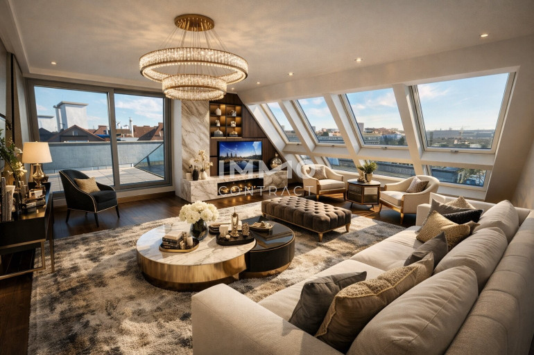 Wohnung - 1120, Wien - U-Bahn Nähe: Helle DG Wohnung mit XXL-Terrasse