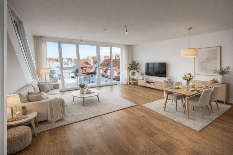 Wohnung - 1120, Wien - Anleger aufgepasst! Exklusive DG-Maisonette mit 18 m² Terrasse nahe U4 | Erstbezug