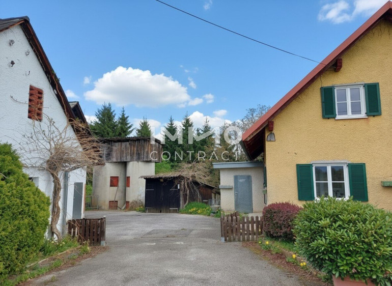 Land und Forstwirtschaft - 8503, Wetzelsdorfberg - LAND- UND FORSTWIRTSCHAFTLICHER BETRIEB MIT WOHNHAUS, KELLERSTÖCKL UND STALLGEBÄUDE IN WETZELSDORFBERG UM €425.000 –