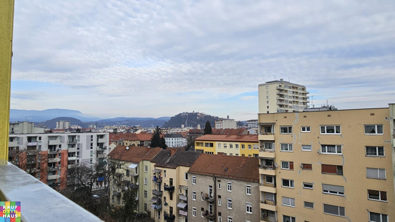 Wohnung - 8020, Graz - 2 Zimmerwohnung mit direktem Schlossbergblick
