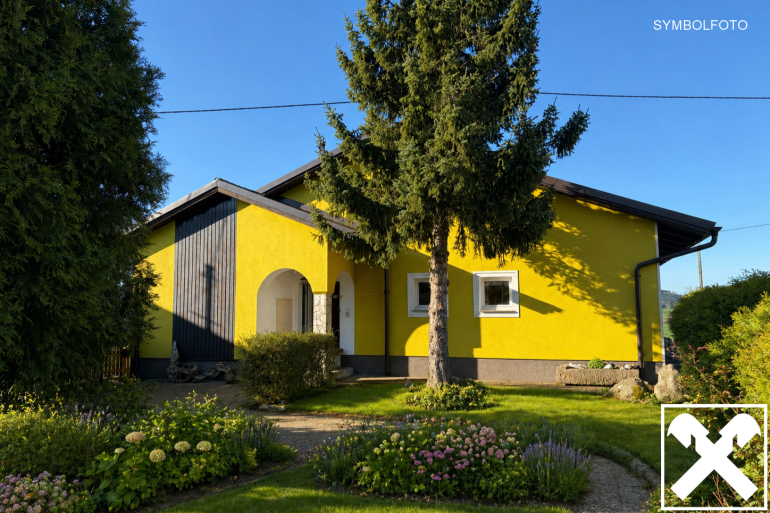 Haus - 4161, Ulrichsberg - Bungalow mit Garten, Garage und Ausblick