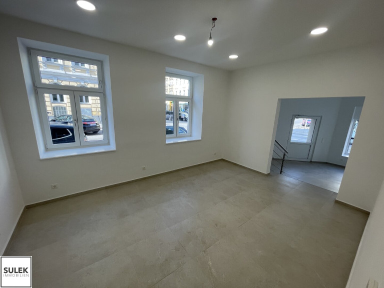 Einzelhandel - 1160, Wien - Geschäftsadresse auf der Thaliastraße | Hochwertig saniertes Lokal mit großer Fensterfläche
