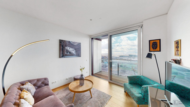 Wohnung - 1030, Wien,Landstraße - Vollmöblierte 2-Zimmer-Wohnung im „TrIIIple“ mit Loggia