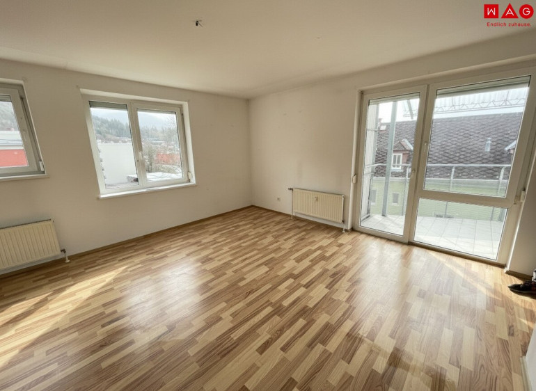 Wohnung - 8793, Trofaiach - Lichtdurchflutete 2-Raum-Wohnung mit Balkon & Parkplatz!