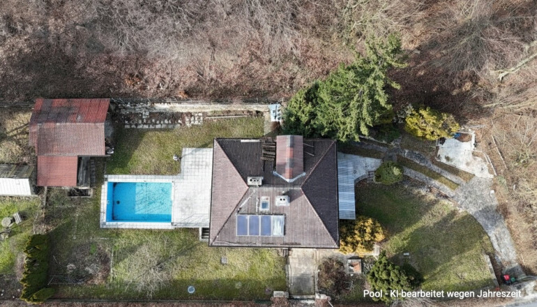 Haus - 3400, Weidling - Ihr Haus am Waldrand nahe Wien – Pool, Garten & enormes Potenzial