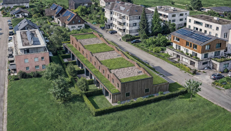 Haus - 6922, Wolfurt - Modernes Eckreihenhaus in Wolfurt – Erstbezug mit 4 Zimmer und Garten