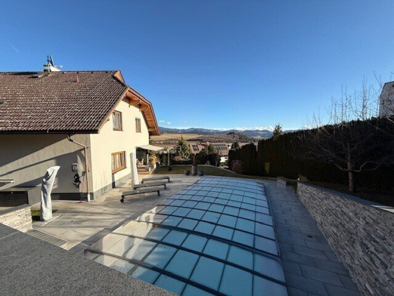 Haus - 9330, Althofen - Exklusives Wohnhaus mit Pool, Gartenparadies und traumhafter Aussicht in Althofen