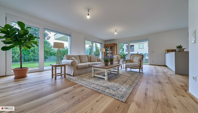 Haus - 2282, Markgrafneusiedl - • NEU • ERSTBEZUG • ZIGELMASSIV • ca. 152,50 m² WNFL / 5 ZIMMER • GARTEN / TERRASSE / 2 BALKONE • TOP-LAGE •