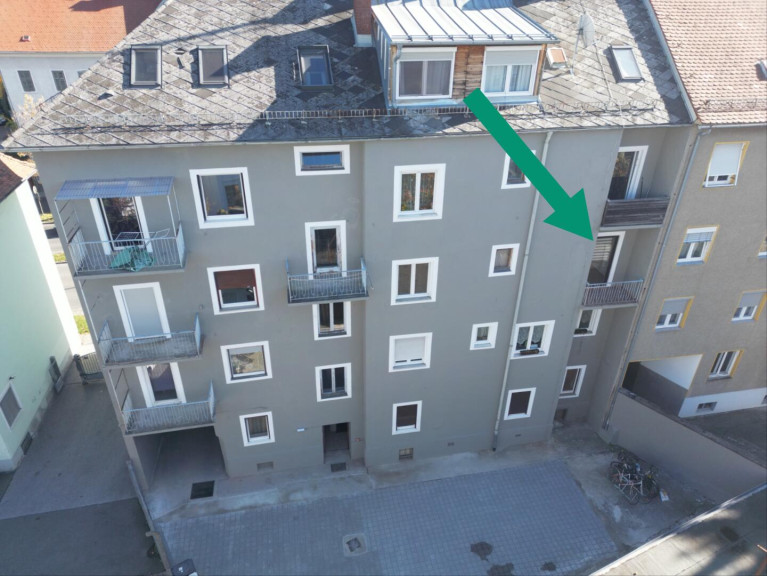 Wohnung - 8020, Graz - ++Provisionsfrei++ Graz/Lend, 3 extra Zimmer + extra Küche mit Balkon, Garage optional