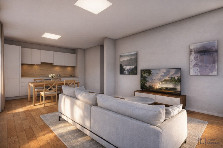 Wohnung - 1030, Wien,Landstraße - Helle 3-Zimmer-Wohnung mit Möbeln in einem modernen Wohnkomplex