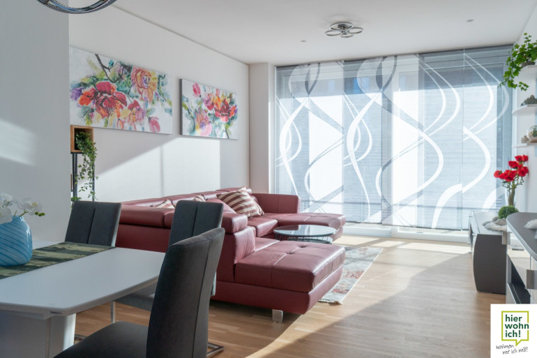 Wohnung - 1030, Wien - Voll möblierte Wohnung im Triiiple zu vermieten, Koffer auspacken und das Leben genießen!