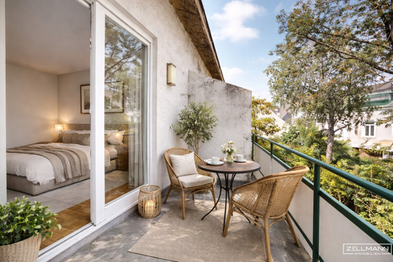 Wohnung - 1190, Wien - NUSSDORF | mit ein wenig Fantasie und Investition zur Traumwohnung | Ruhelage | 2 Garagenstellplätze | adaptierungsbedürftig | ZELLMANN IMMOBILIEN