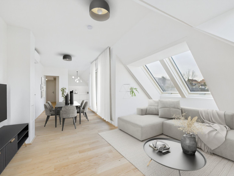 Wohnung - 3400, Klosterneuburg - 4-Zimmer Wohnung in Klosterneuburg | Große Dachterrasse | Erstbezug