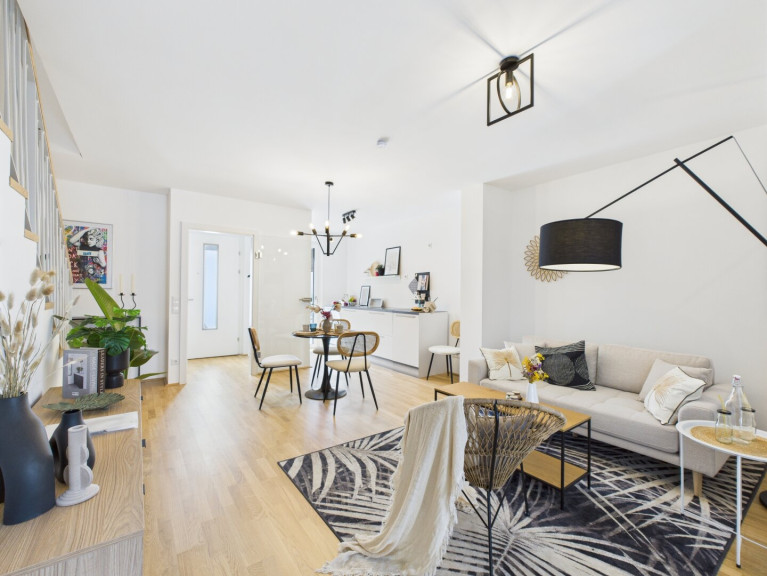 Haus - 1230, Wien - 4-Zimmer Reihenhaus mit 3 Ebenen | Erstbezug in Wien Liesing | Stadthaus mit 96,59 m² Wohnfläche