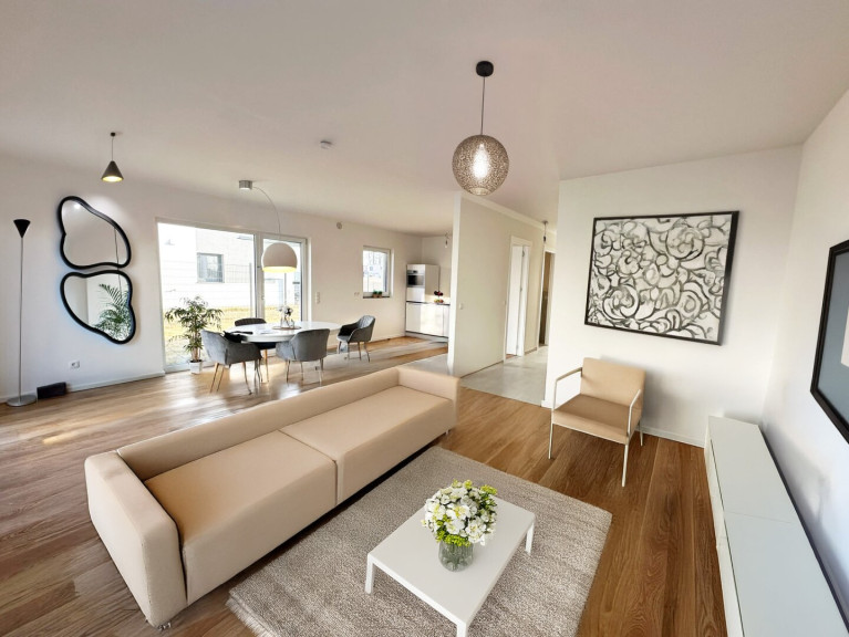 Haus - 2486, Pottendorf - LETZTE EINHEIT! Sonderpreis! Moderne Doppelhaushälfte mit Garten - 20min von Wien!