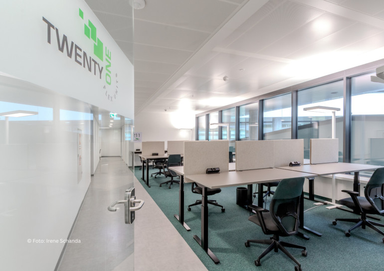 Büro / Praxis - 1210, Wien - Gewerbeflächen im TwentyOne – Central Hub
