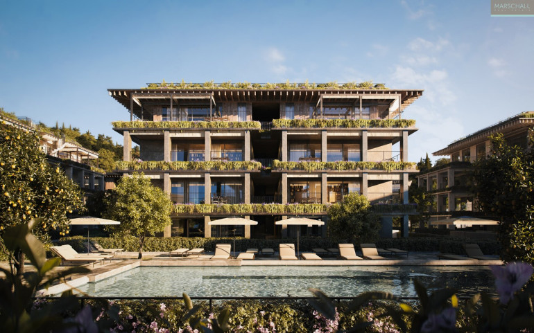 Wohnung - 25087, Salò - PROVISIONSFREI - Luxus-Penthouse mit Pool