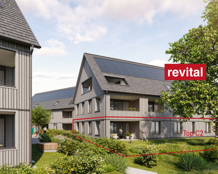 Wohnung - 6911, Lochau - Wohnen am Funkenweg - Ruhelage im Zentrum - Seenähe - Gartenwohnung Top C2