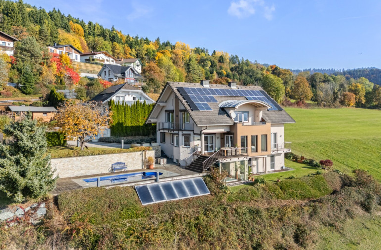 Haus - 9064, Magdalensberg - *** Wohnen über den Wolken im Grüngürtel von Klagenfurt ***
