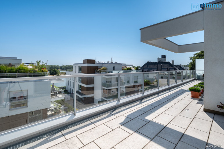 Wohnung - 1190, Wien - DONAUBLICK: EXKLUSIVER TERRASSENTRAUM MIT OST-WEST-AUSRICHTUNG IN DER KUCHELAU