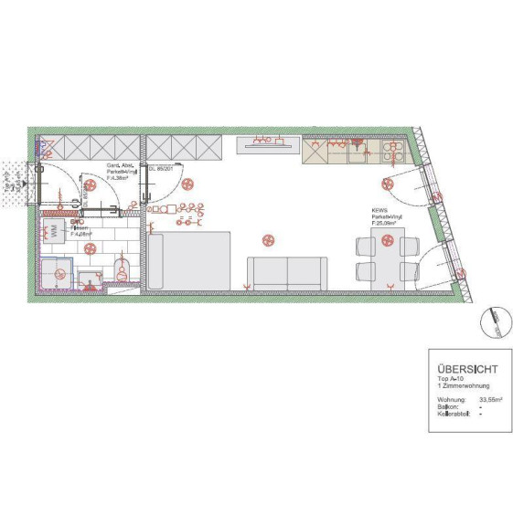 Wohnung - 6900, Bregenz - A10 - Neubau! 1-Zimmer-Mietwohnung