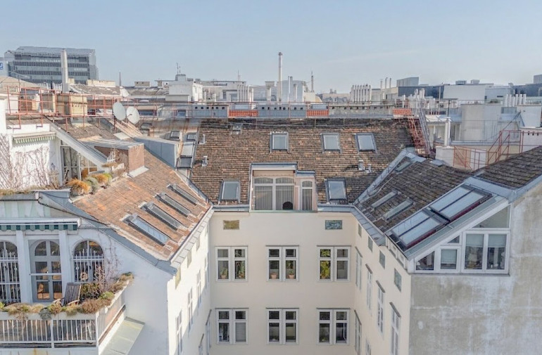 Wohnung - 1060, Wien - *** Ihre Stadt-Oase über den Dächern *** – Maisonette mit Outdoor-Feeling & Garage am Naschmarkt