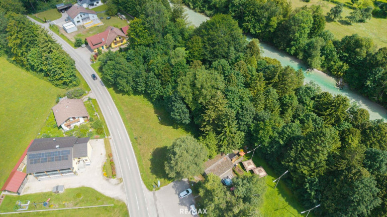 Grundstück - 4644, Scharnstein - Baugrund mit Wald und direktem Zugang zum schönen Almfluss!