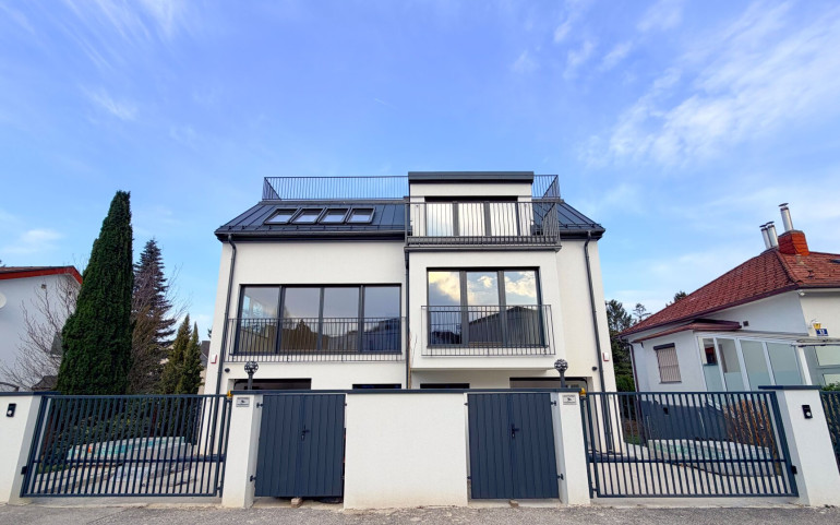 Haus - 1140, Wien - ERSTBEZUG! Doppelhaushälfte mit 175 m2 Wohnfläche in ruhiger Wohnlage mit Grünblick!