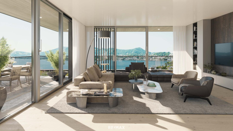 Wohnung - 4810, Gmunden - Bright Side - Tag der offenen Tür am 20.03.2026 von 15 -17 Uhr - exklusive & außergewöhnliche Eigentumswohnung in Gmunden am Sonnenhang - Wohnen für Anspruchsvolle Top 1