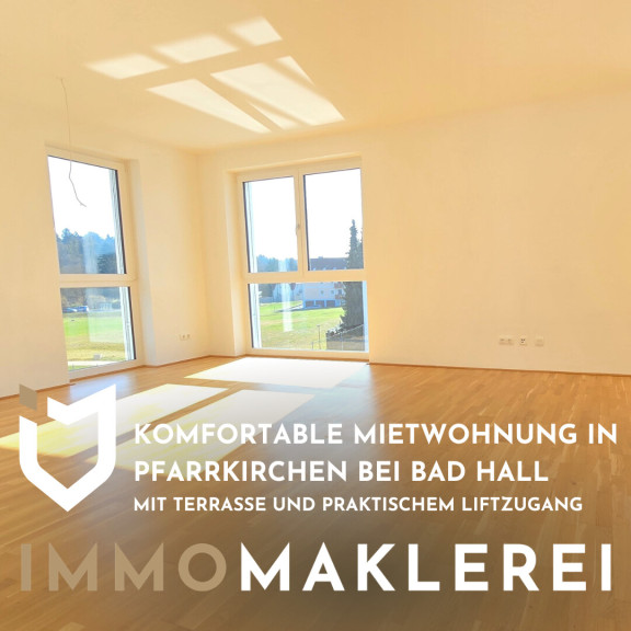 Wohnung - 4540, Pfarrkirchen bei Bad Hall / Feyregg - KOMFORTABLE MIETWOHNUNG MIT TERRASSE UND PRAKTISCHEM LIFTZUGANG