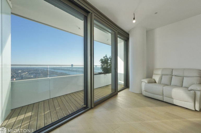 Wohnung - 1220, Wien - *Urbaner Lifestyle mit spektakulärem Weitblick* Leben in den Danube Flats