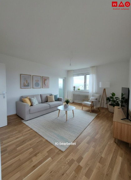 Wohnung - 4020, Linz - GENERALSANIERTE 2-Raum Wohnung mit Loggia im 8. Obergeschoss! Einziehen & wohlfühlen! - Verfügbar ab 01.03.2026!