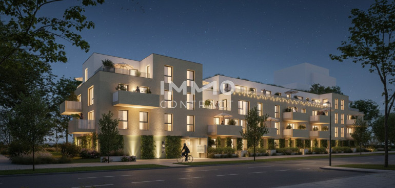 Wohnung - 1220, Wien - 2-Zimmer-Wohnung mit Balkon & Garage in Donaustadt – Erstbezug!