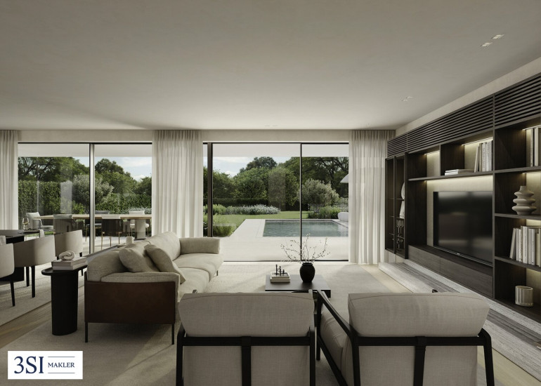 Wohnung - 1180, Wien - Exklusive Gartenresidenz mit weitläufigem Privatgarten Pool und Poolhaus