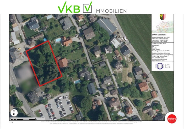Grundstück - 5230, Mattighofen - Traumhaftes Baugrundstück mit eigener Zufahrt in bester Lage von Mattighofen!