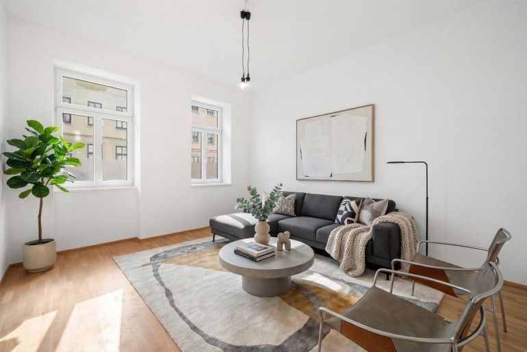 Wohnung - 1150, Wien - Charmante Altbauwohnung mit Garten – ruhiges Wohnen mit privatem Grünbereich